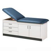 Clinton, Cabinet Style Treatment Table. 3 Drawers, 2 Doors, 30"W - Specify Color