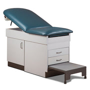 Clinton, Cabinet Style, Space Saver Table, 2-Section, Step Stool - Specify Color