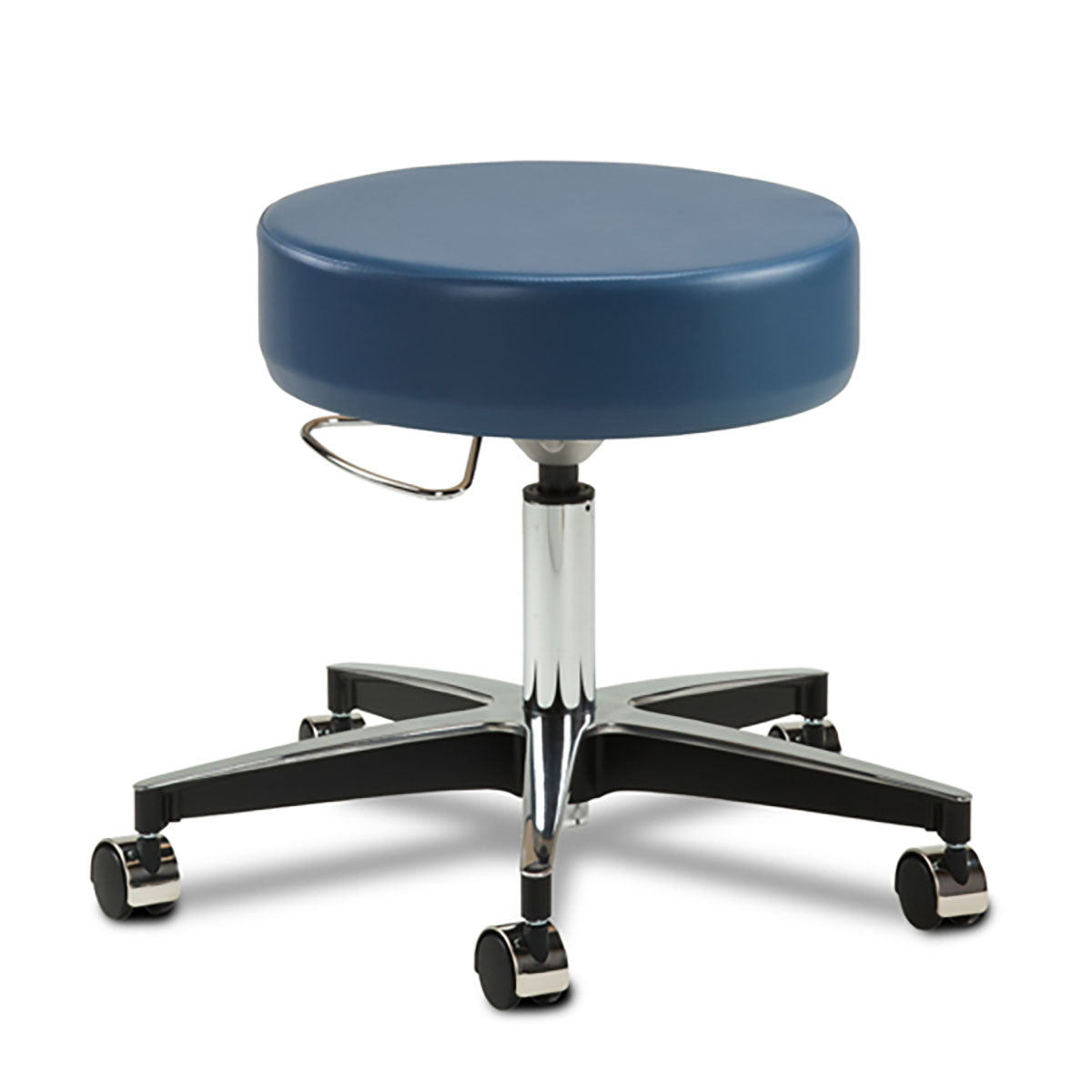 Clinton, Pneumatic Stool, D-lever, 5-Leg - Specify Color