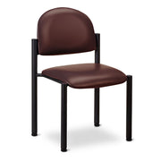 Clinton, Black Frame Chair, No Arms - Specify Color