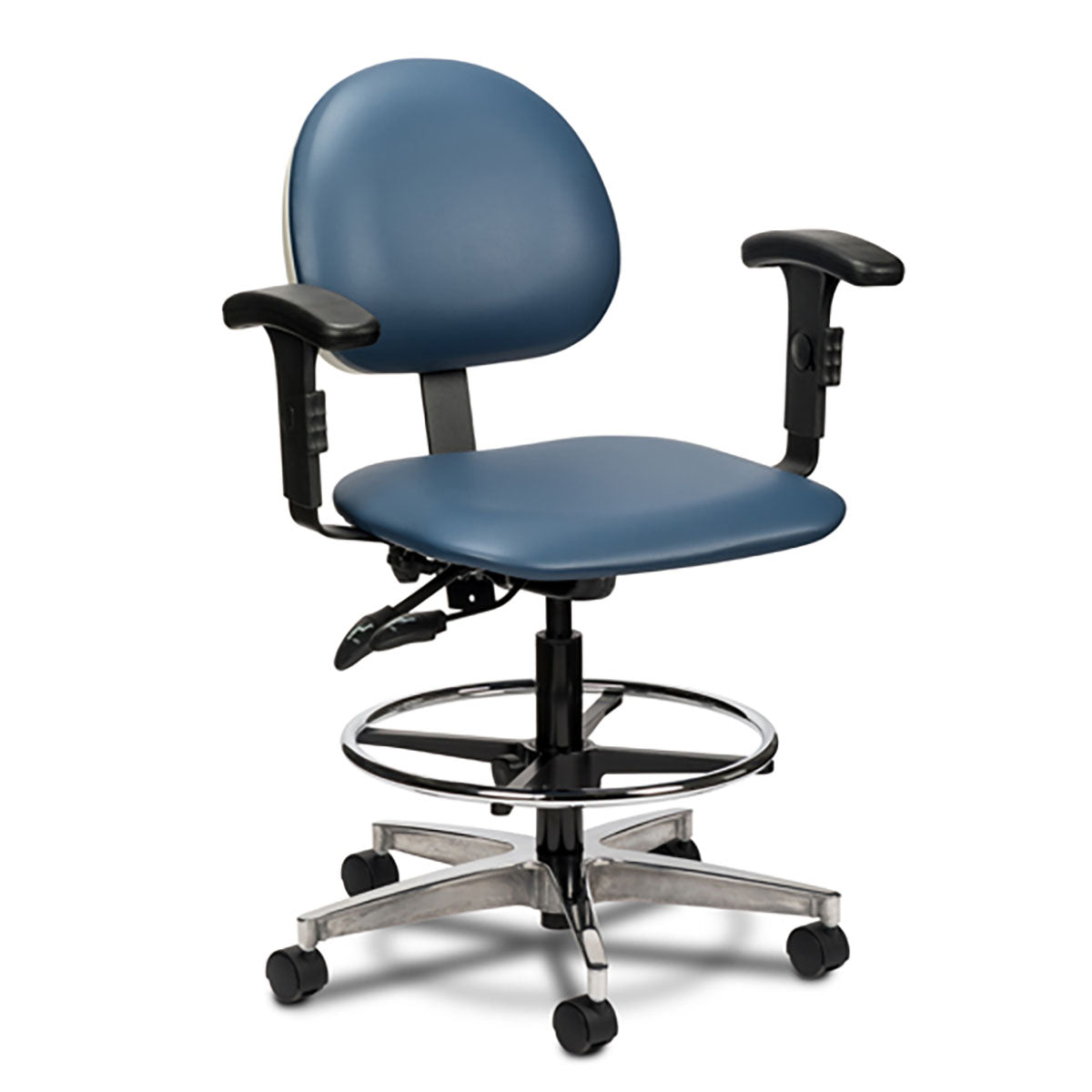 Clinton, Lab Chair Tilting Seat, Arms - Specify Color