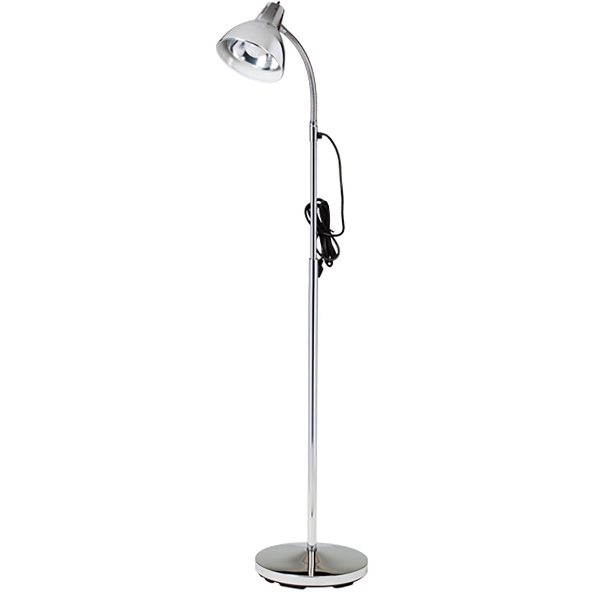 Clinton, Gooseneck Lamp, Chrome Finish