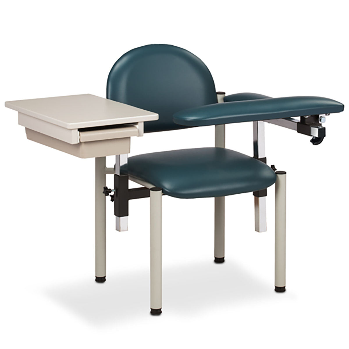 Clinton, SC Series Phlebotomy Chair, Padded Arms, Drawer - Specify Color