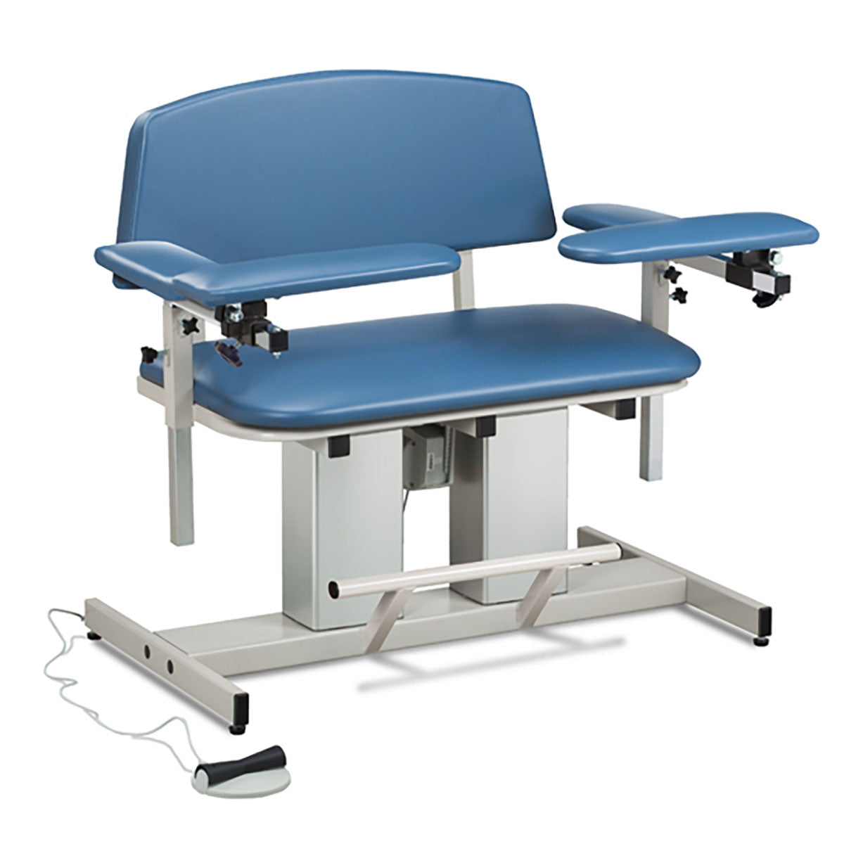 Power Series Phlebotomy Bariatric Chair, Padded Arms, 220V