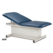 Bariatric Treatment Table, 2-Section, Motorized Hi-Lo, Adjustable Backrest, 34"W, 220V