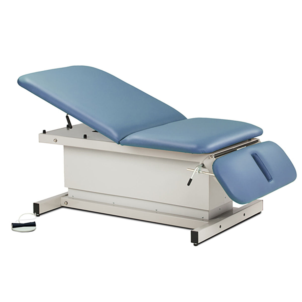 Bariatric Treatment Table, 3-Section, Motorized Hi-Lo, Adjustable Backrest, 40"W, 220V