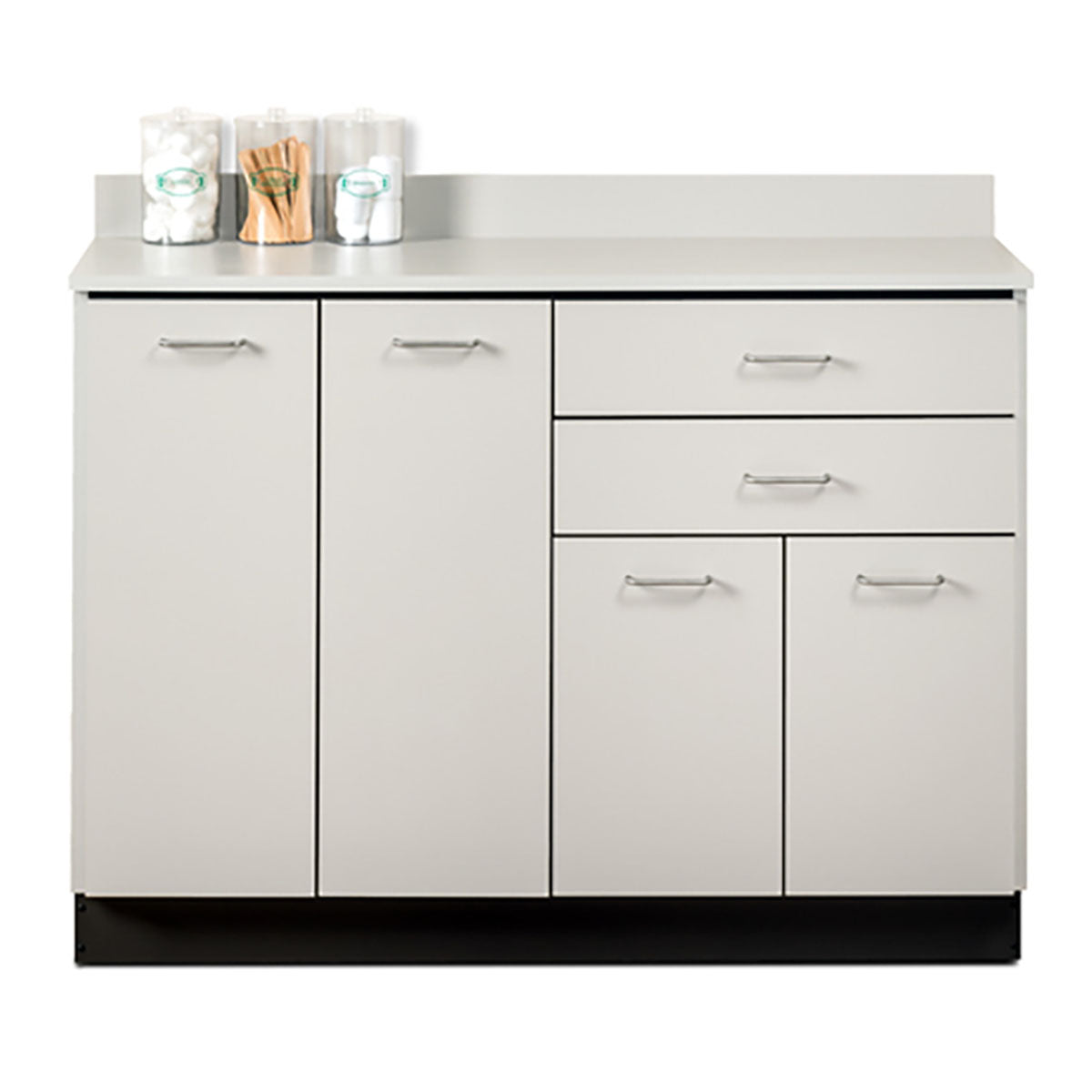Clinton, Base Cabinet, 4 Doors, 2 Drawers, 48"L