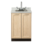 Clinton, Fashion Finish Base Cabinet, 2 Doors, 24"