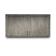 Clinton, Fashion Finish Wall Cabinet, 2 Doors, 48" x 12" x 24"