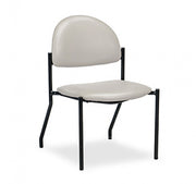 Clinton, F-Series Black Frame Chair with No Arms - Specify Color