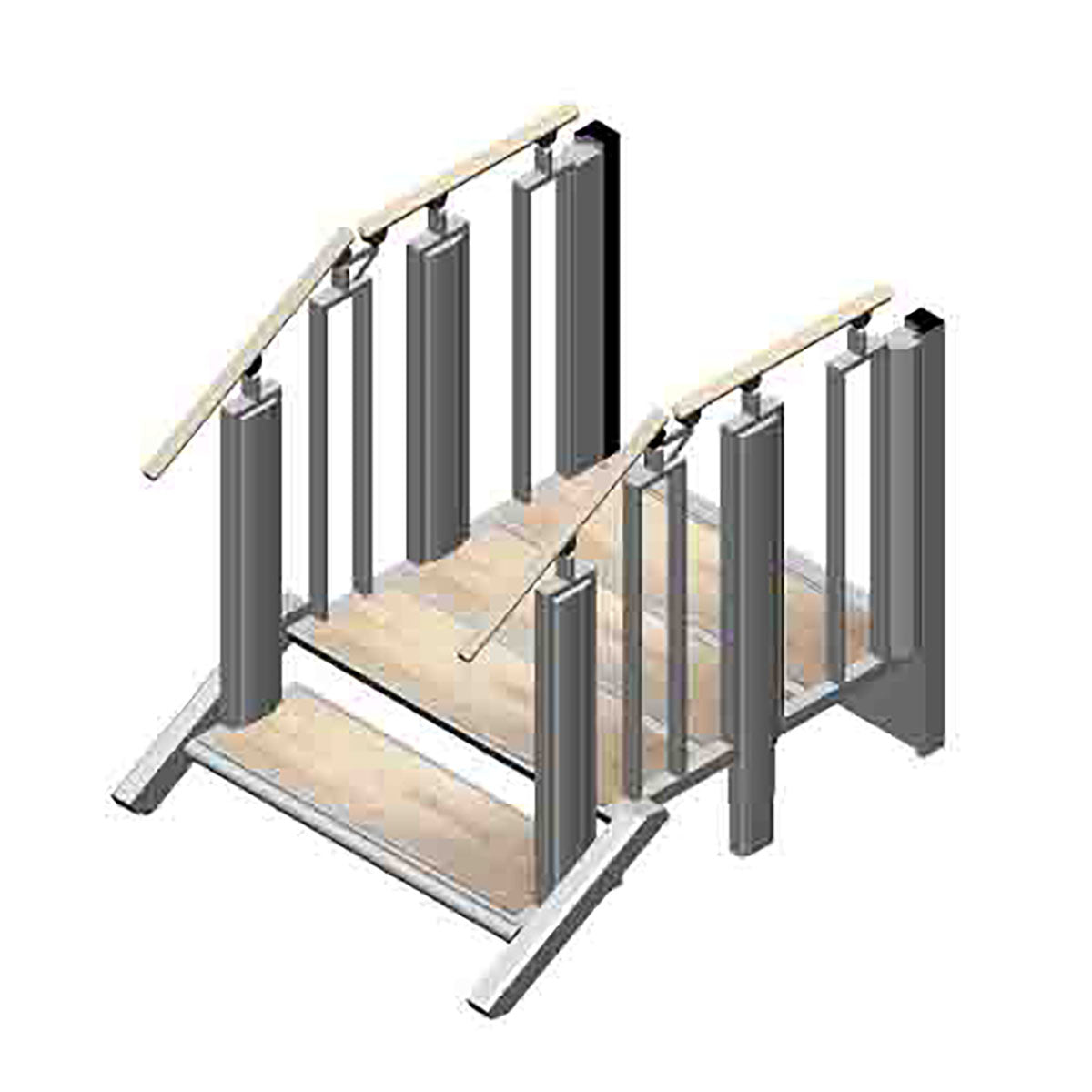 FlexStep V2 800 2+2 steps, outdoor