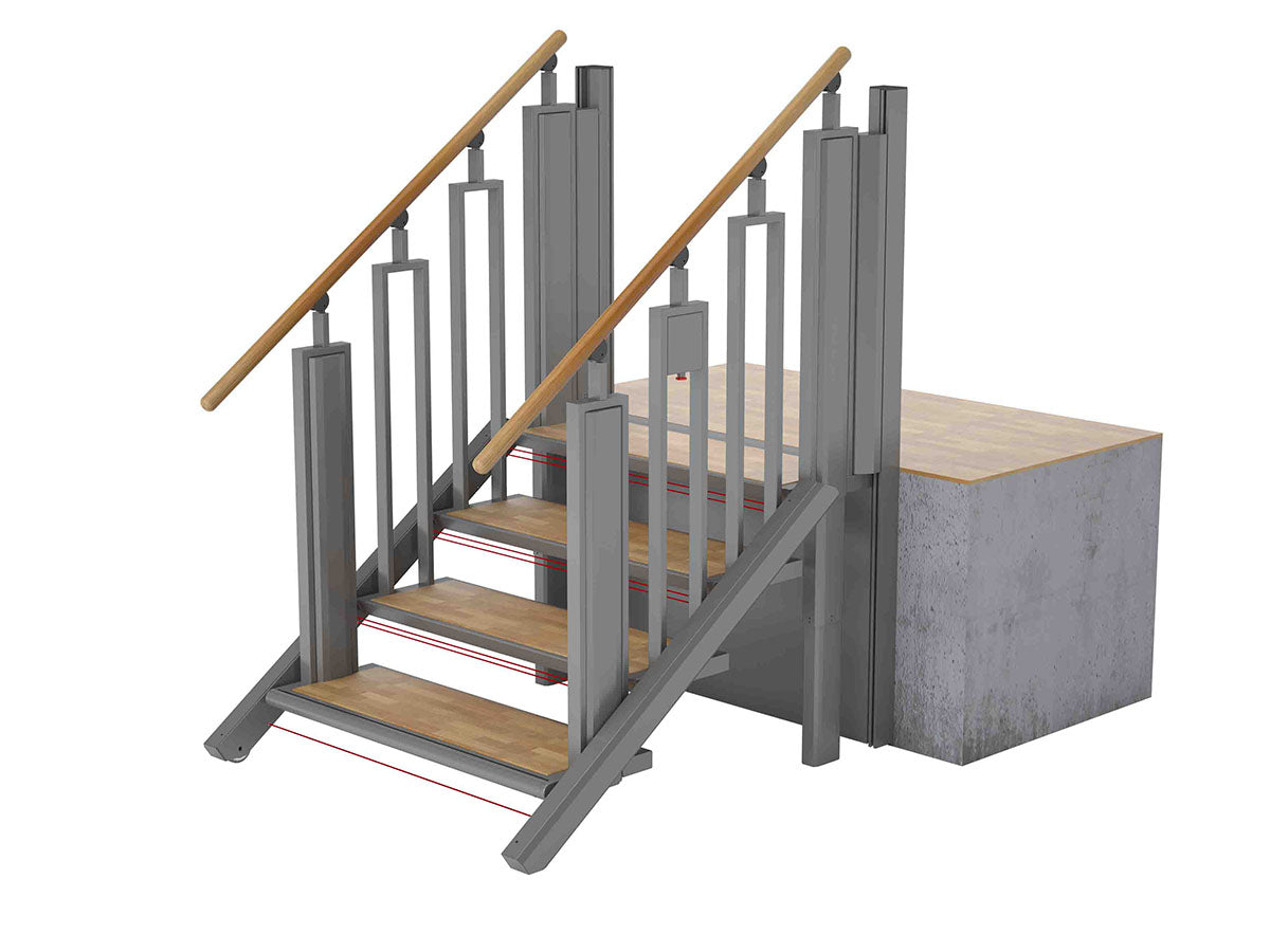 FlexStep V2 800 4+1 steps, outdoor