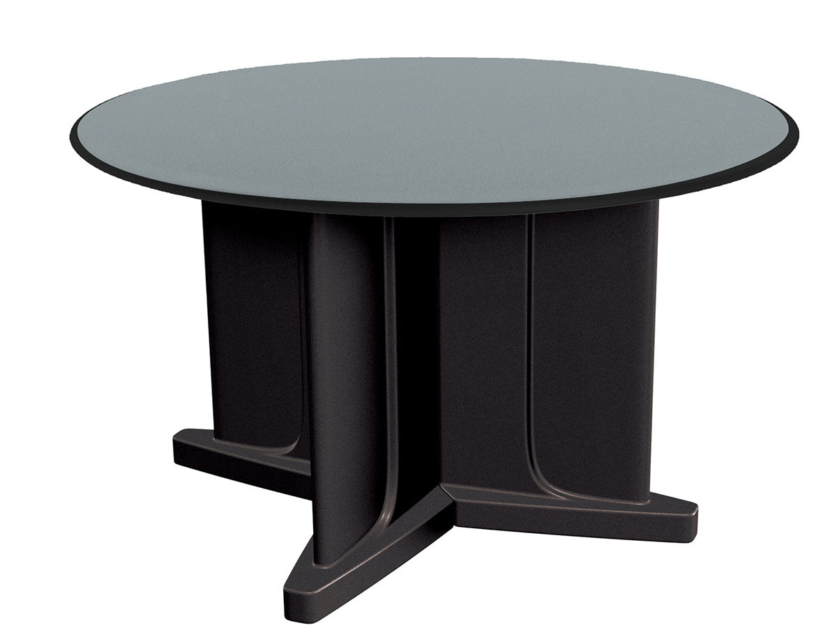 Table, Round Dura-Edge, Plain Top, Xbase-Legs, 48"