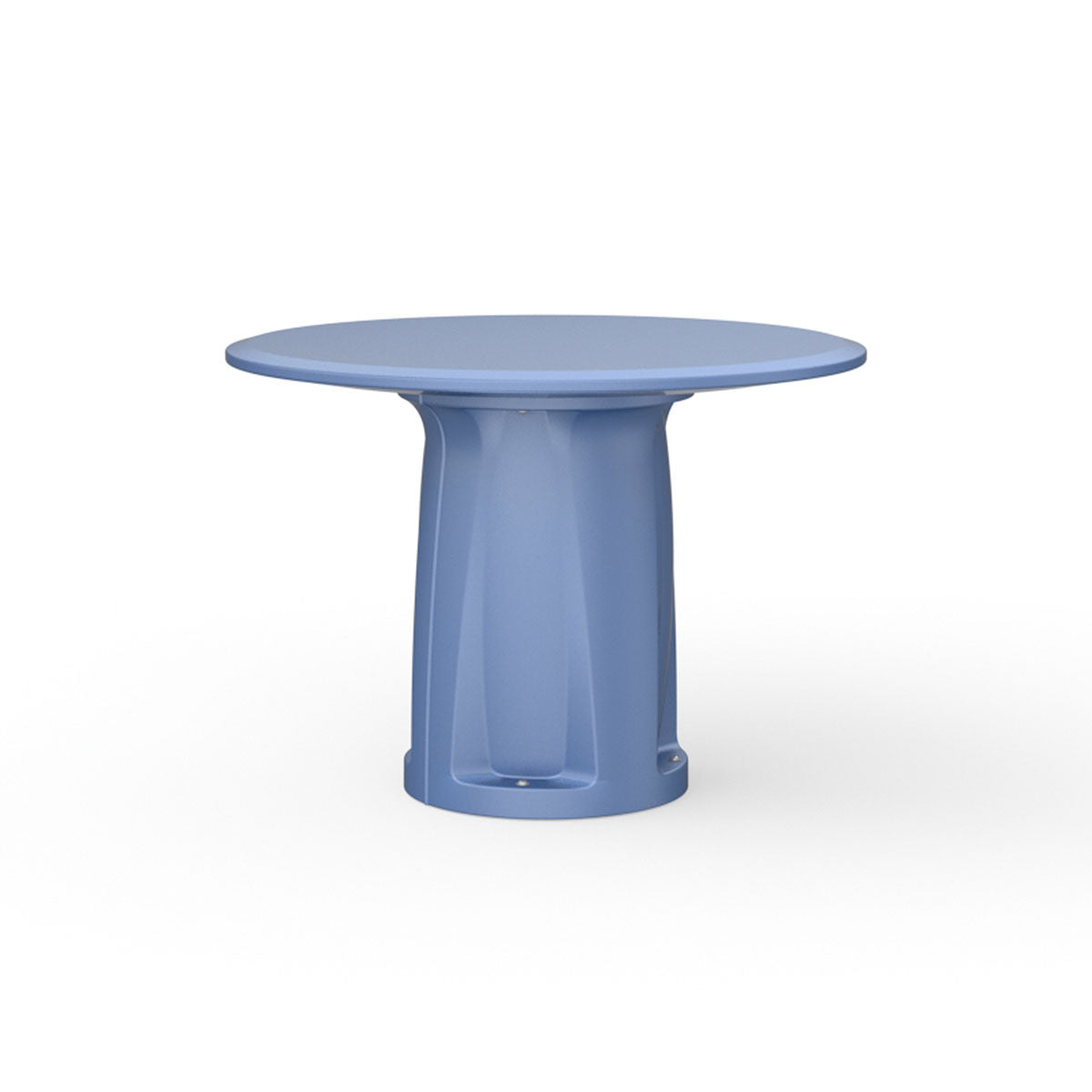 Endurance Round Base Table, 42" Round Top, Blue Grey