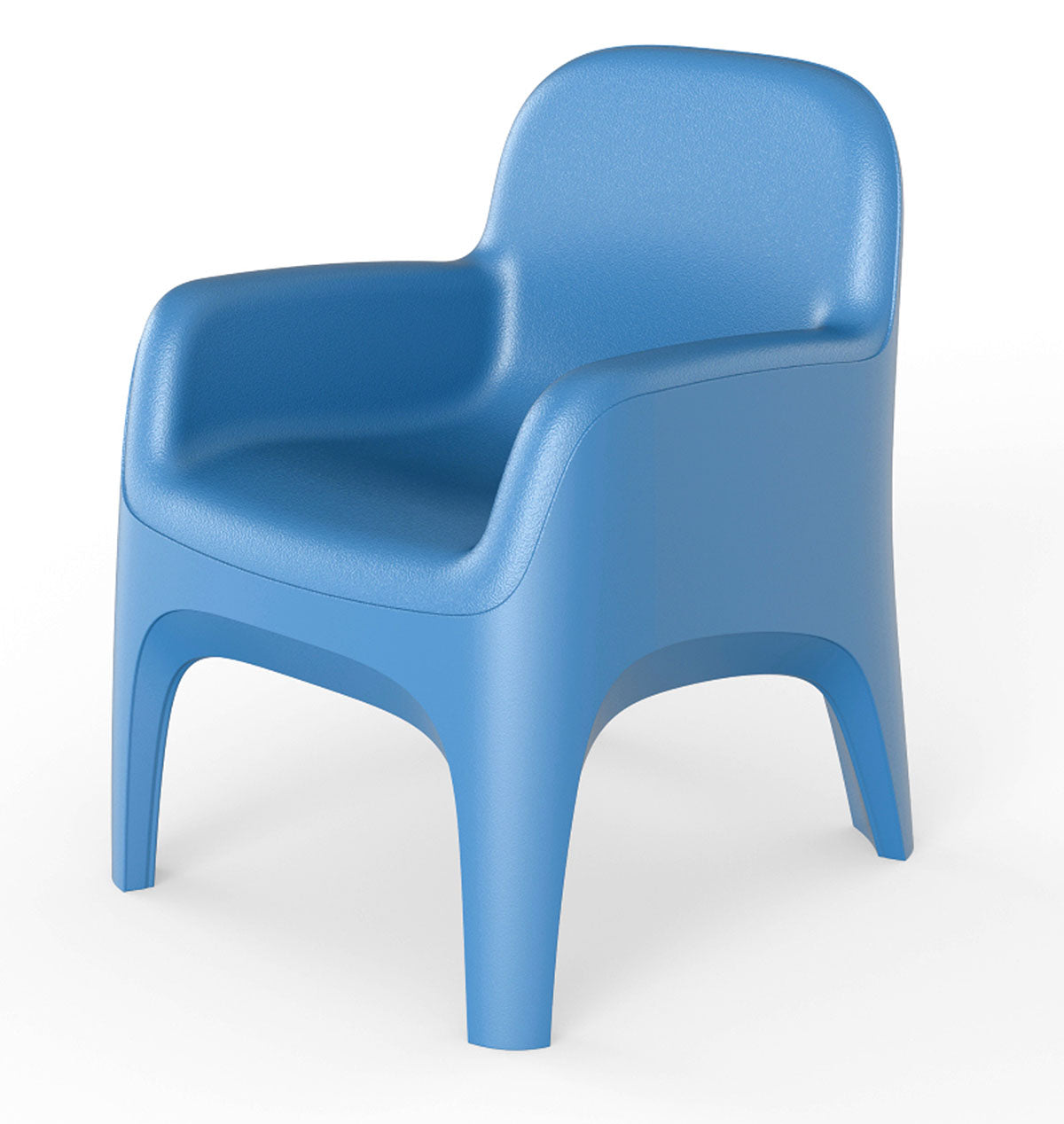 Endurance Crew Chair w/Arms,  Includes Bolt Down Kit, Blue Grey