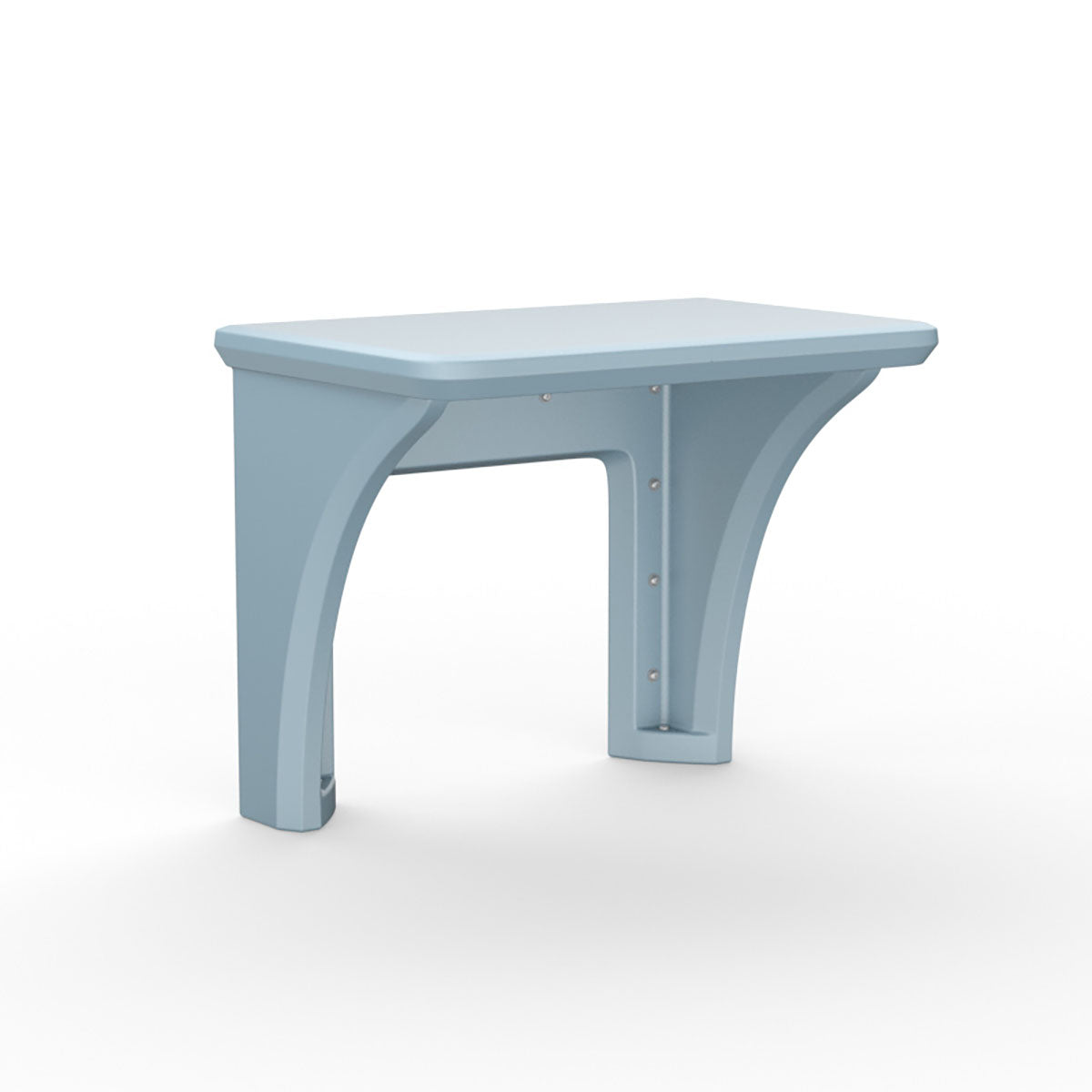 Endurance Desk, All plastic, Wall Mount, Blue Gray
