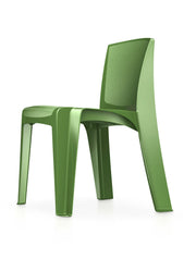 Razorback Stackable Chair, Green