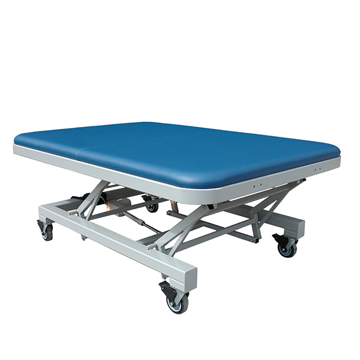 Tri W-G Mat Table, Motorized Hi-Lo (17"-39"H), 4'W x 7'L, 750 lb capacity - Specify Color
