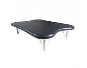 Tri W-G Mat Table, Motorized Hi-Lo (18.75"-29.75"H), Hour-Glass Top, 6'W x 8'L, 600 lb capacity - Specify Color