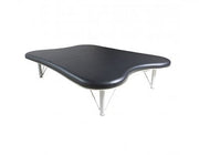 Tri W-G Mat Table, Motorized Hi-Lo (23.5"-35"H), Hour-Glass Top, 5'W x 7'L, 600 lb capacity - Specify Color