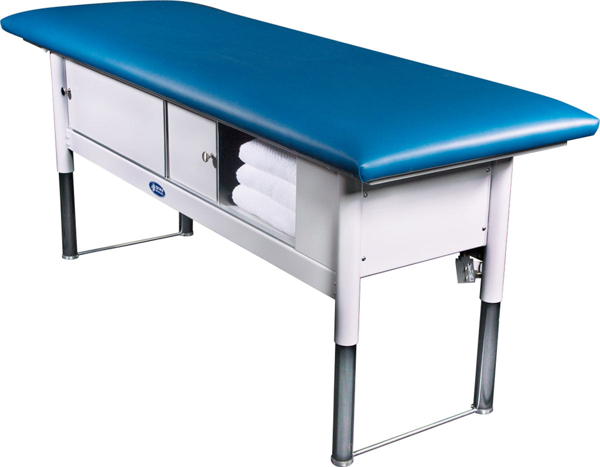 Tri W-G Treatment Table, Motorized Hi-Lo, 28" x 80", 500 Ib capacity - Specify Color