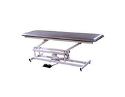 Tri W-G Treatment Table, Motorized Hi-Lo 1 section, 27" x 76", 400 lb capacity, w/ casters - Specify Color