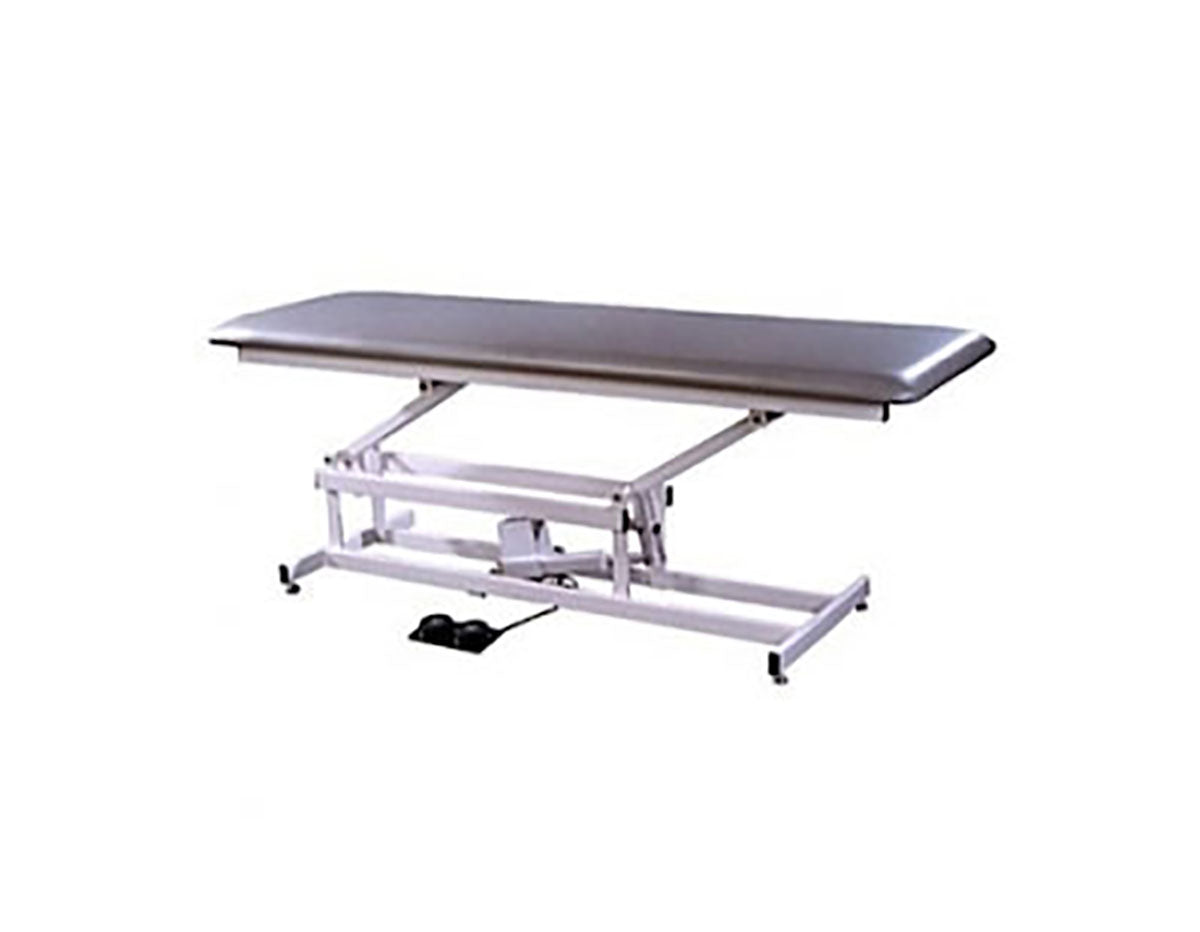 Tri W-G Treatment Table, Motorized Hi-Lo 1 section, 27" x 76", 400 lb capacity - Specify Color