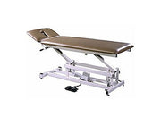 Tri W-G Treatment Table, Motorized Hi-Lo 2 section, 27" x 76", 400 lb capacity, w/ casters - Specify Color