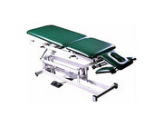 Tri W-G Treatment Table, Motorized Hi-Lo 5 section, elevated ctr, 27" x 76", w/ casters - Specify Color