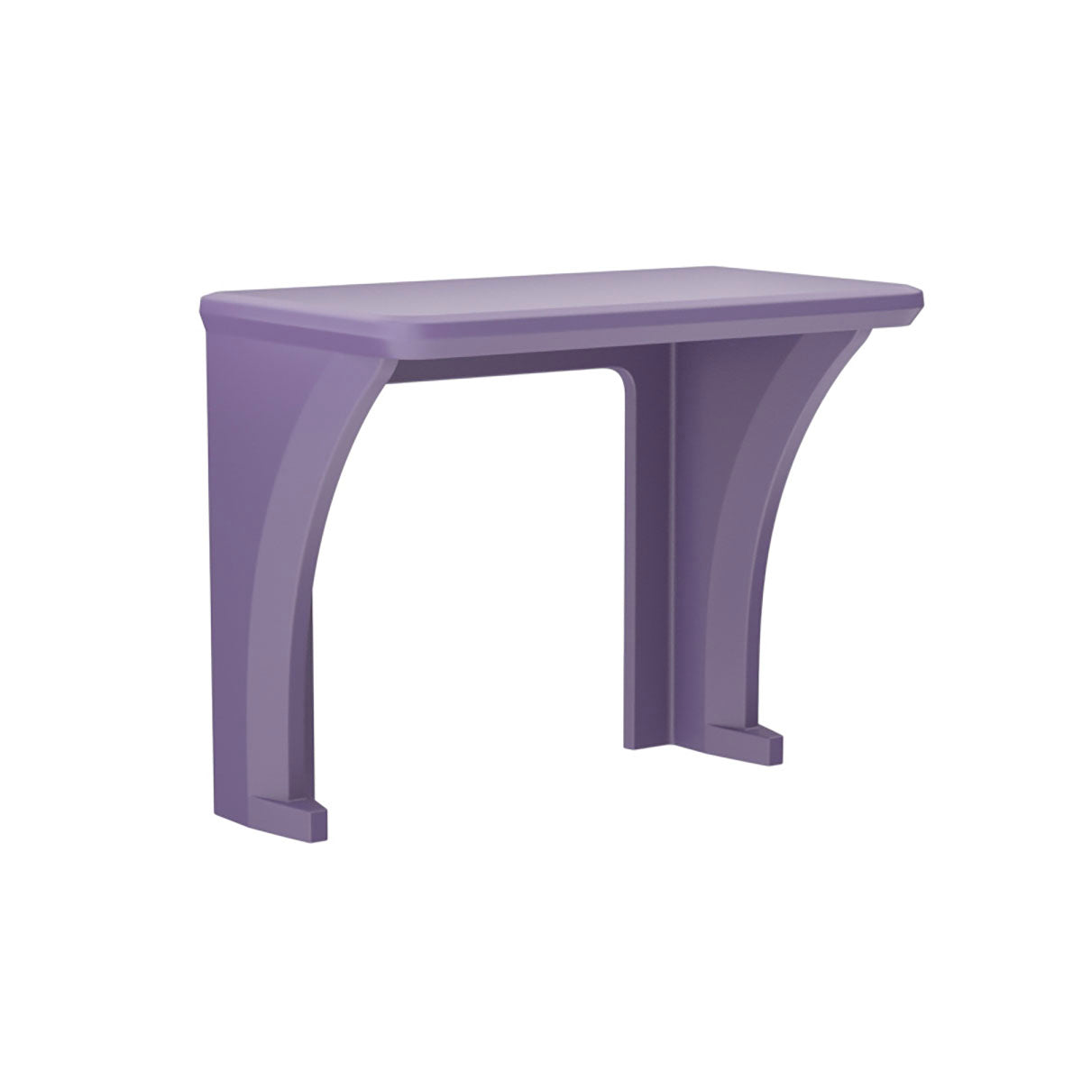 ADA Endurance Desk, All plastic, Wall/Floor Mounted, Indigo