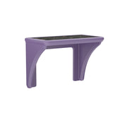 ADA Endurance Desk, Plastic with Laminate Top, Wall/Floor Mounted, Indigo