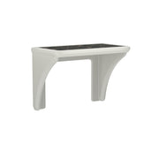 ADA Endurance Desk, Plastic with Laminate Top, Wall/Floor Mounted, Stone Gray