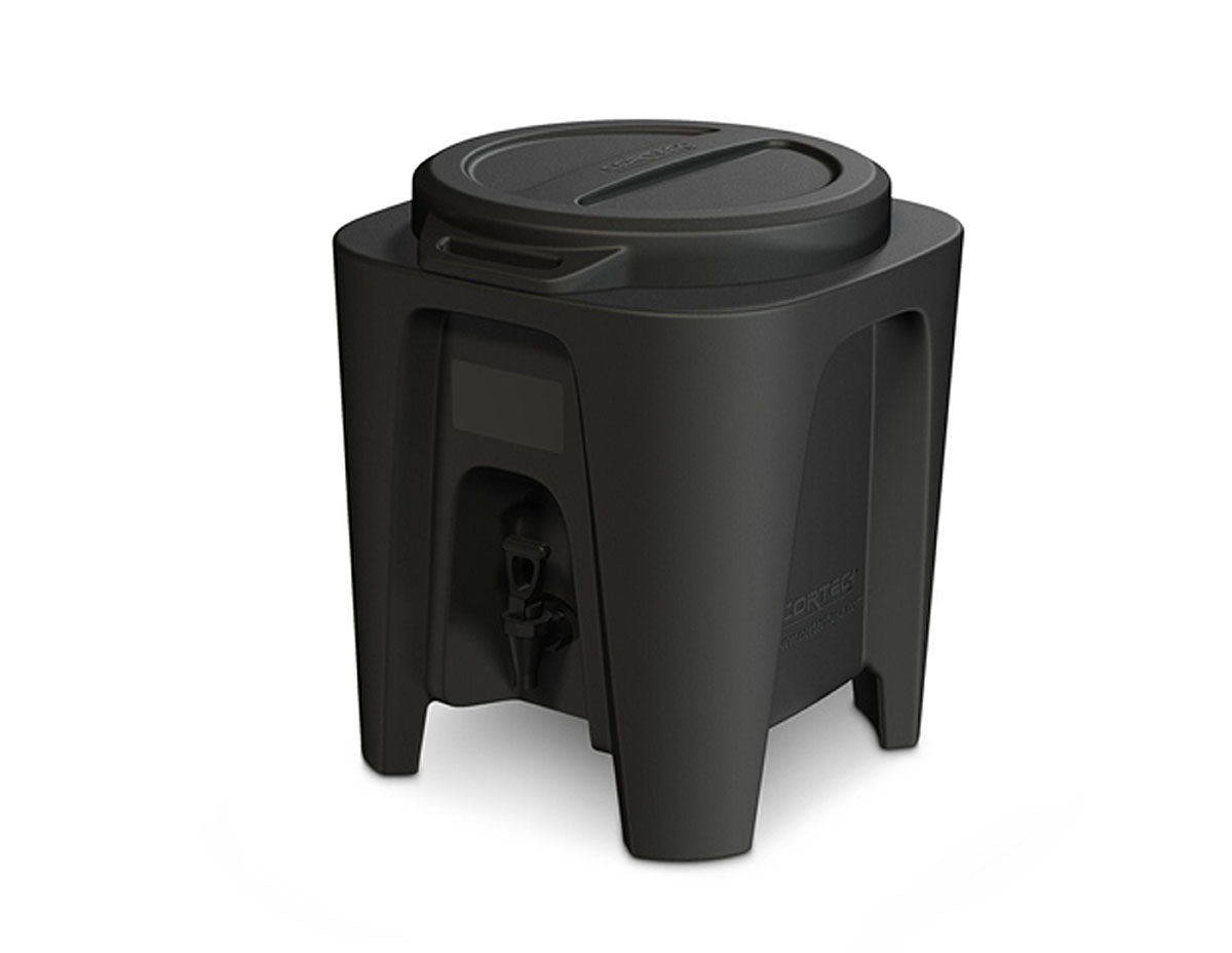 Bev Max Beverage Dispenser, 5 Gallon, Black