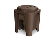 Bev Max Beverage Dispenser, 5 Gallon, Brown