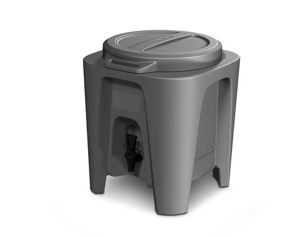 Bev Max Beverage Dispenser, 5 Gallon, Gray
