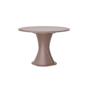 Endurance 42" Cascade All Plastic Table - Brown