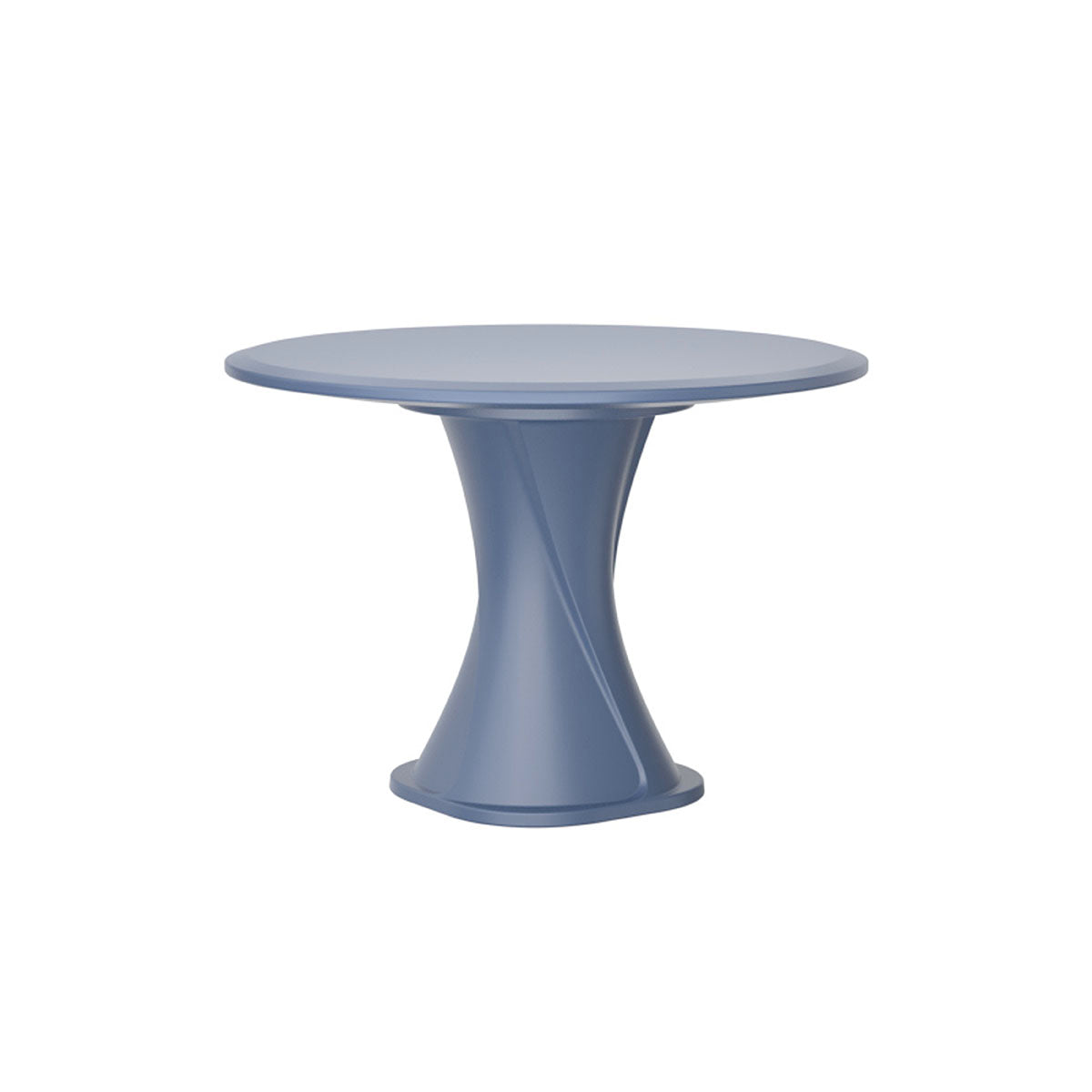 Endurance 42" Cascade All Plastic Table - Midnight Blue