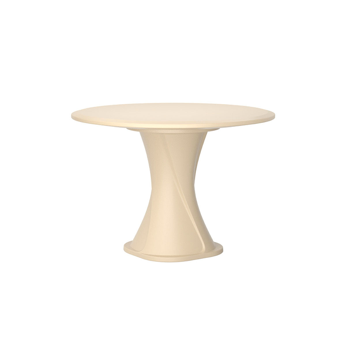 Endurance 42" Cascade All Plastic Table - Sand