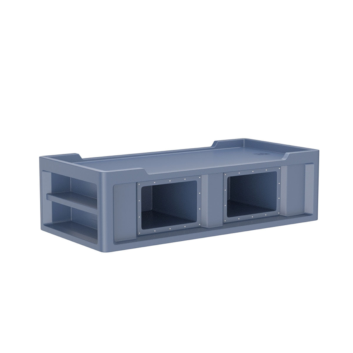Endurance Bed 2.1 with side storage compartments, Midnight Blue