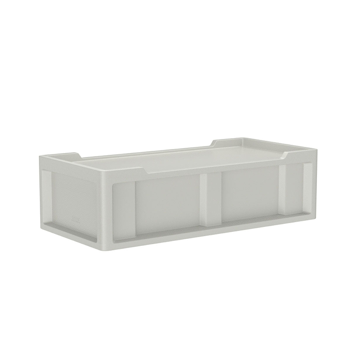 Endurance Bed 2.2 with no storage compartments, Stone Gray