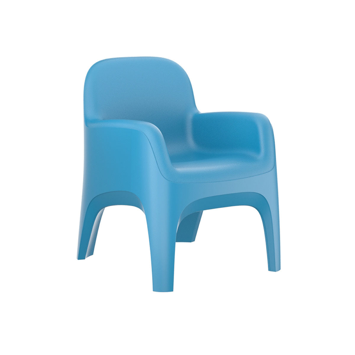 Endurance Crew Chair w/Arms, Slate Blue