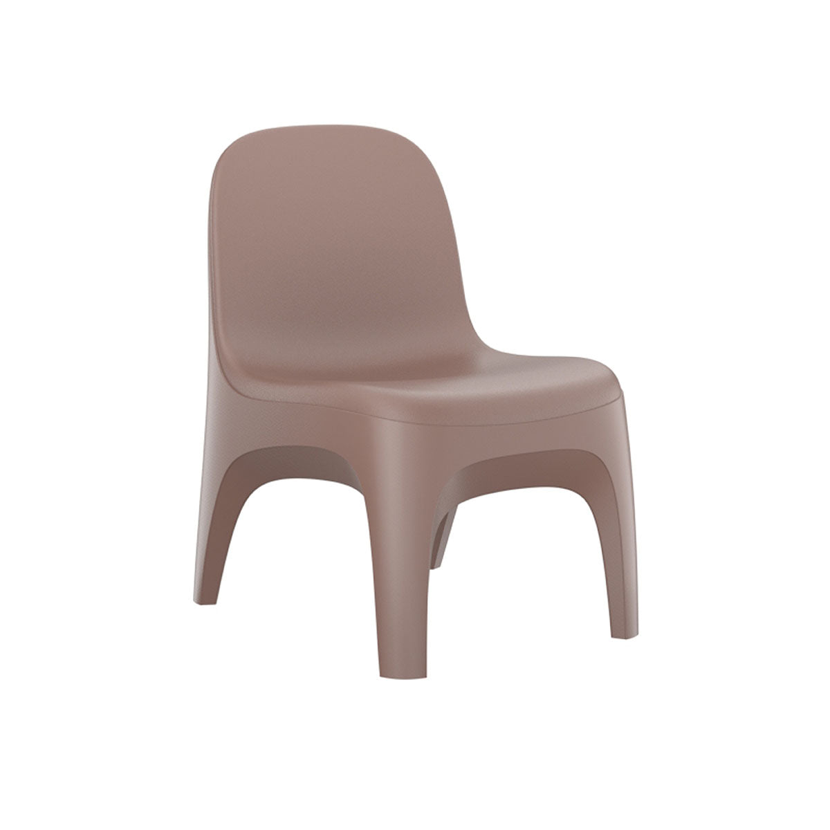 Endurance Crew Chair-Armless, Includes Bolt Down Kit, Brown