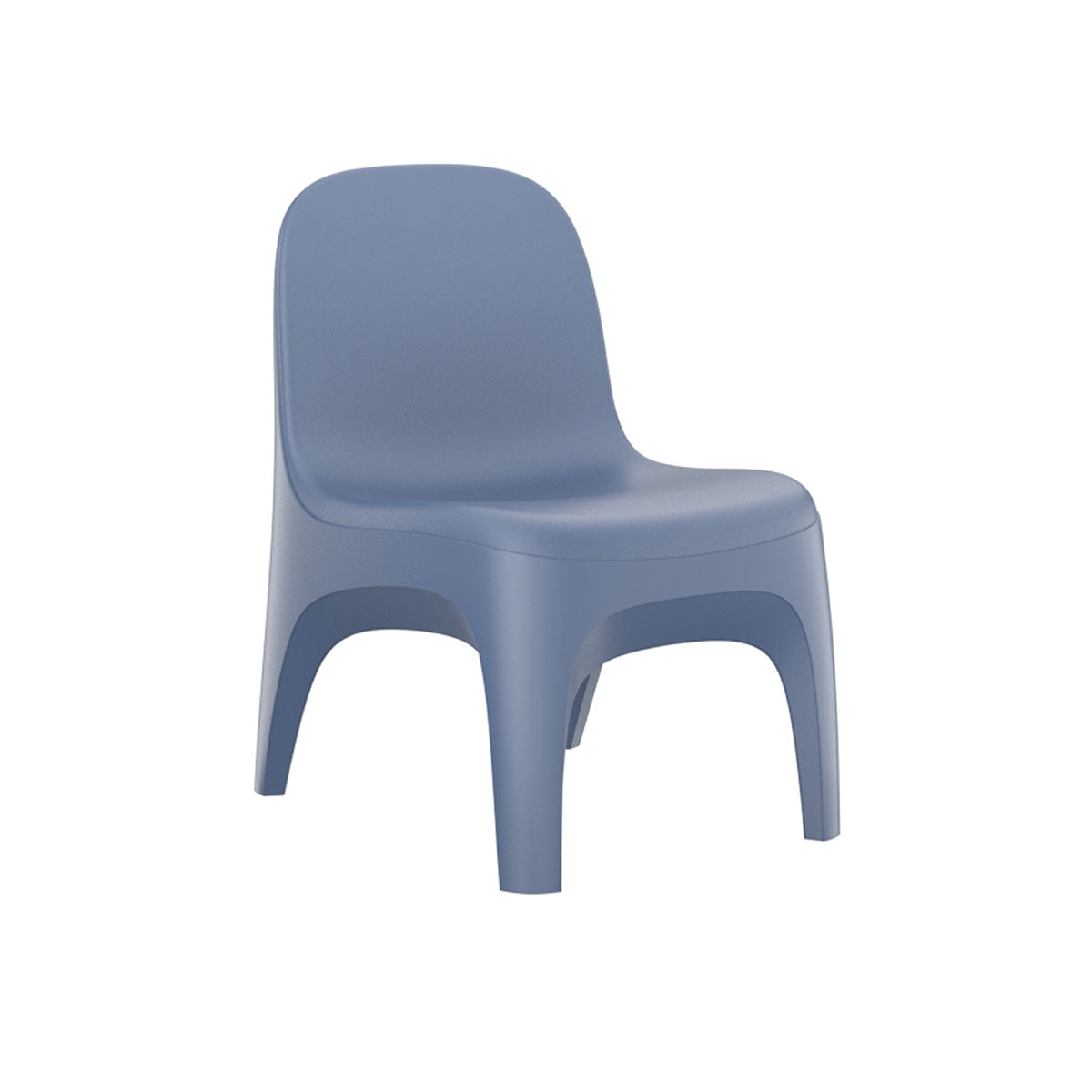 Endurance Crew Chair-Armless, Includes Bolt Down Kit, Midnight Blue