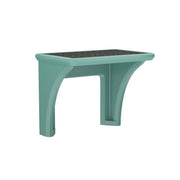 Endurance Desk Laminate Top, Wall Mount, Aqua