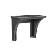 Endurance Desk Laminate Top, Wall Mount, Black