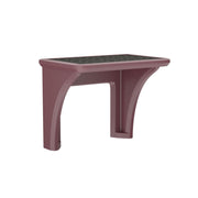 Endurance Desk Laminate Top, Wall Mount, Burgundy