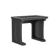 Endurance Desk, All plastic, Laminate Top, Standing/floor Mount, Black