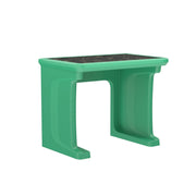 Endurance Desk, All plastic, Laminate Top, Standing/floor Mount, Green