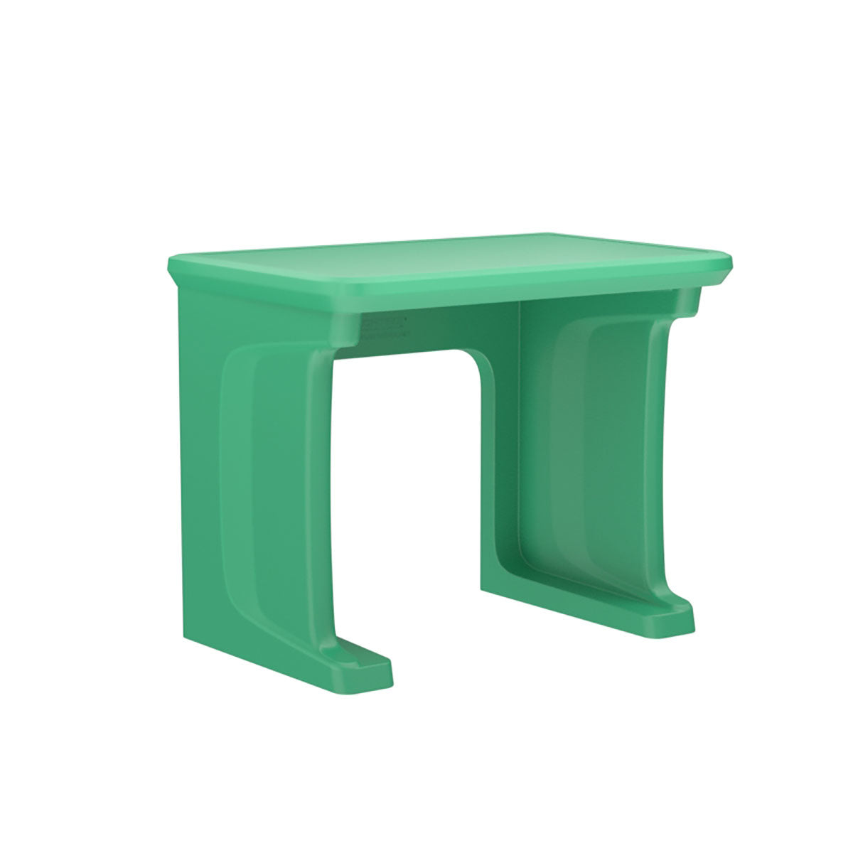 Endurance Desk, all plastic, standing/floor mount, Green