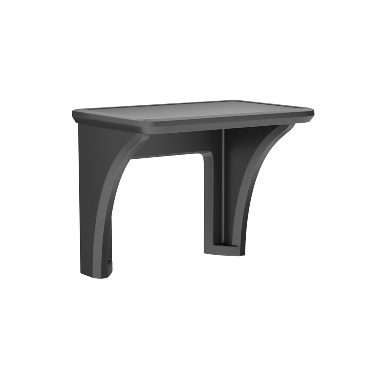 Endurance Desk, All plastic, Wall Mount, Black